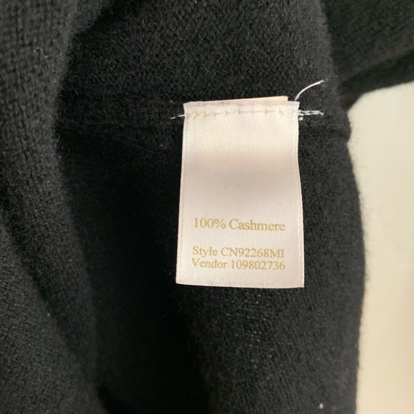 Caslon | 100 % Cashmere Boat Neck Sweater Sz Large - Picture 5 of 5